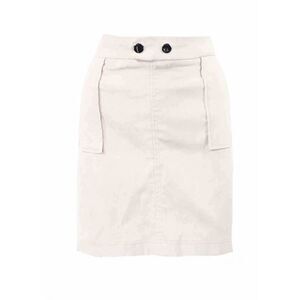 INC Womens Beige Faux Suede Mini Evening Skirt XXL